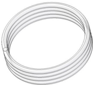Tuyau aspiration 4m (PVC souple)